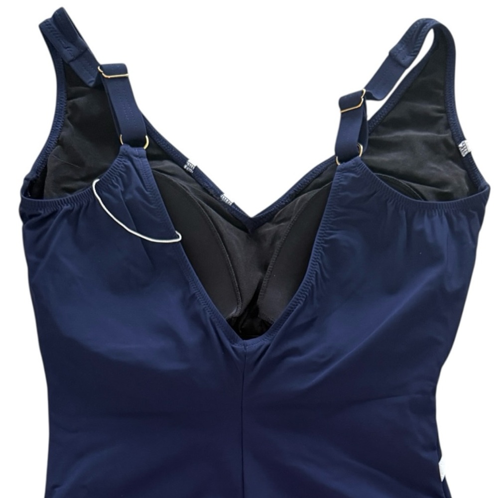 Gottex Embrace Surplice V-Neck Tummy Control One Piece Swimsuit - Picture 8 of 13